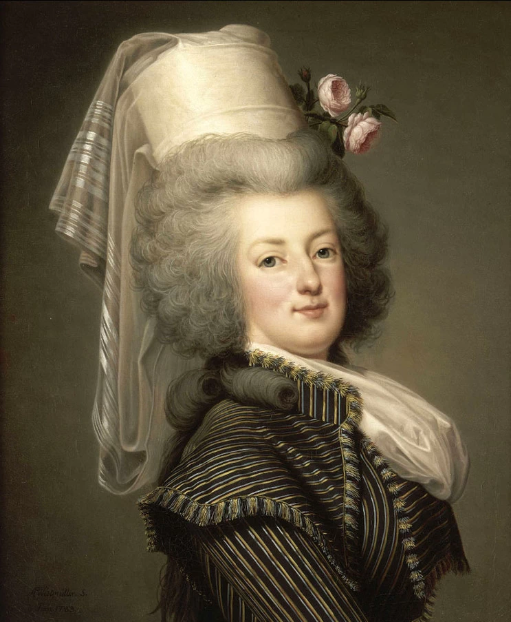 Ritratto di Maria Antonietta in abito da equitazione - Château de Versailles